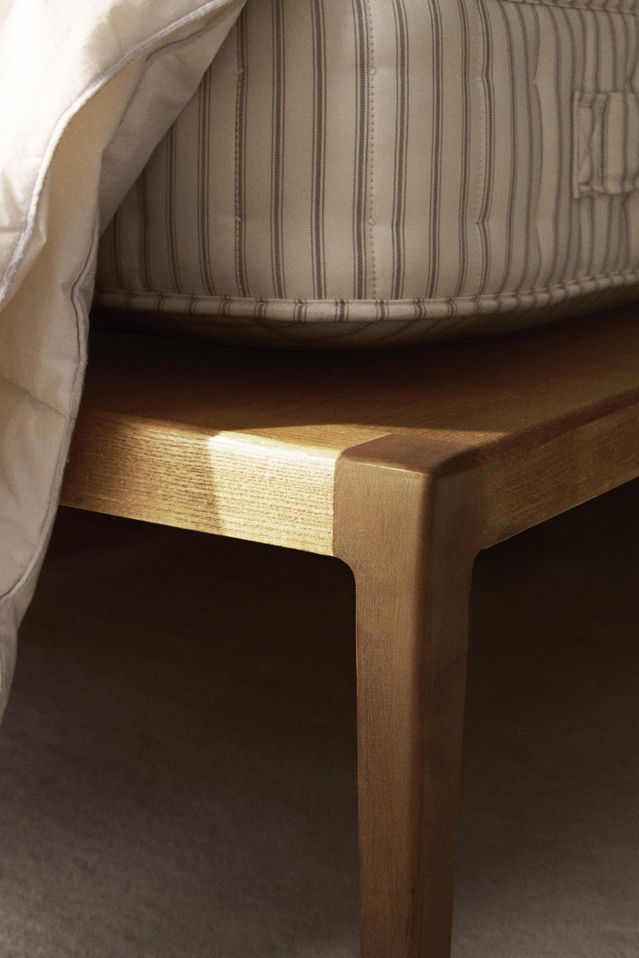 WOODEN BED FRAME